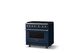 Viking® 5 Series 36" Slate Blue Pro Style Gas (NG) Range with Polished Chrome Trim-2