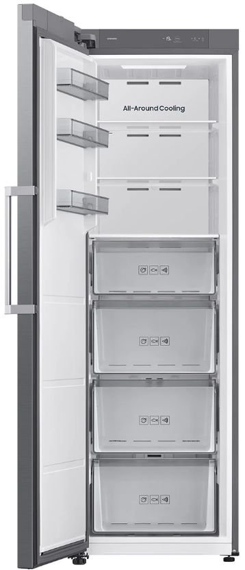 Samsung 24" 11.4 Cu. Ft. Stainless Look Full-Flex Convertible Upright Freezer-1