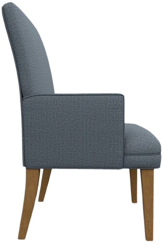 Best® Home Furnishings Customizable Nonte Dining Arm Chair with Honey Birch Legs-2