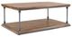 Jofran Inc. Larson Brown Rectangular Cocktail Table-0