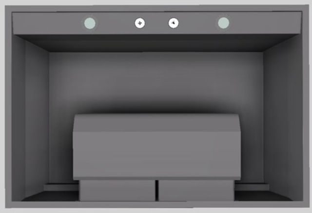 Vent-A-Hood® Designer Series 36" Gunsmoke Wall Mounted Range Hood-1
