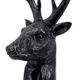 A & B Home Black Deer Head-4