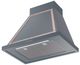 Ilve® Nostalgie II Noblesse 30'' Blue Gray Wall Mounted Range Hood with Copper Trim-1