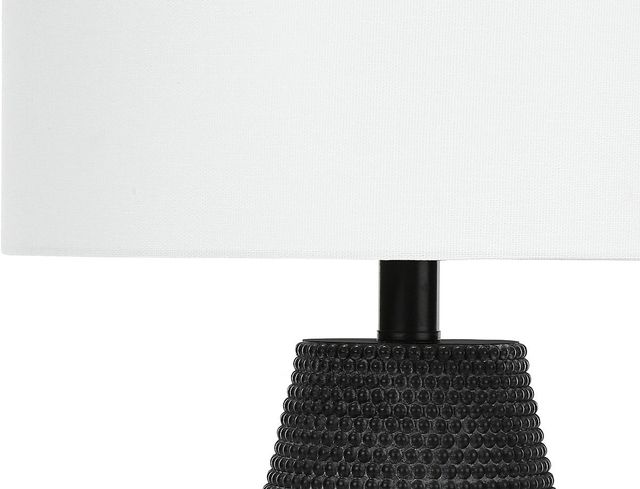 Monarch Specialties Inc. 24"H Black Resin Table Lamp-2