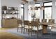 Bernards Linné Wheat Sideboard and Hutch-1