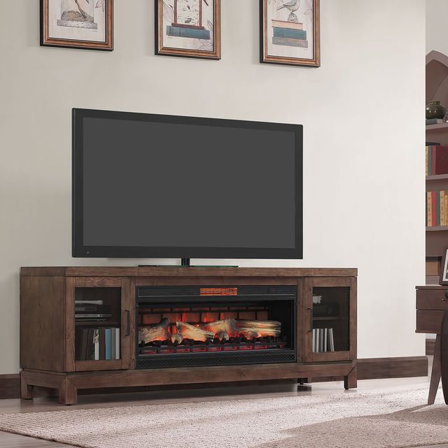 ClassicFlame® Berkeley Spanish Gray TV Stand-1