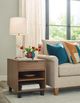 Hammary® Gibbs Manhattan Rectangular End Table with Black Base-1