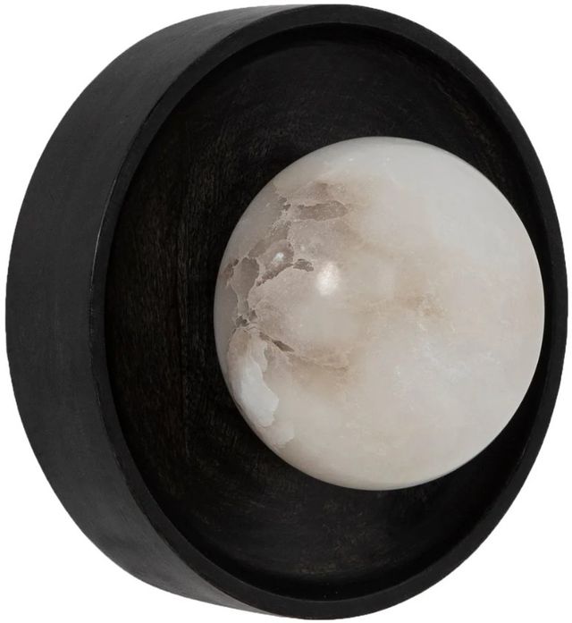 Renwil® Haloa Stained Dark Brown Wall Sconce-0
