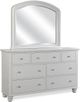 aspenhome® Cambridge Light Gray Double Dresser-2