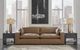 Signature Design by Ashley® Emilia 2-Piece Caramel Sectional Loveseat-3