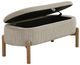 Homelegance® Mavis Taupe Lift-Top Storage Bench-4