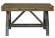 Olliix by INK+IVY Lancaster Oak/Silver Desk-2