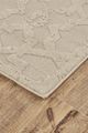 Feizy Akhari Ivory/Charcoal 5' x 8' Rug-1
