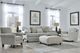 Fusion Furniture Hogan Poof Cotton Swivel Glider Chair-1