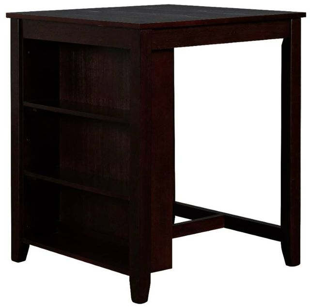 New Classic® Home Furnishings Gia 3-Piece Ebony Counter Height Dining Set-2