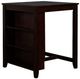 New Classic® Home Furnishings Gia 3-Piece Ebony Counter Height Dining Set-2