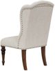 Bernards Coventry Beige Upholstered Wing Chair-4