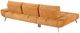 Homelegance® Dominic 2-Piece Orange Left-Arm Facing Sectional and Chaise-4