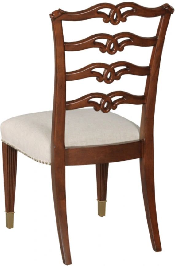 American Drew® Addison Bartley Beige/Brown Side Chair-2