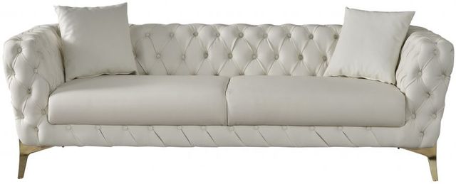 Meridian Furniture Aurora Cream Sofa-1