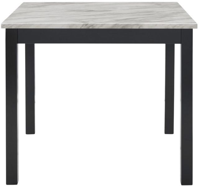New Classic® Home Furnishings Celeste Marble Top Dining Table with Black Base-3