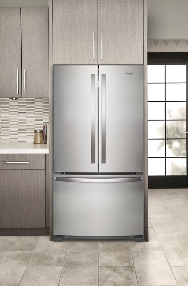 Whirlpool® 36 in. 25.2 Cu. Ft. Fingerprint Resistant Stainless Steel French Door Refrigerator-9