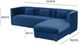 TOV Furniture Callie 2-Piece Navy Right Arm Facing L-Shaped Sectional-2