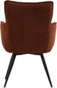 Dovetail Furniture Adelise Burgundy Swivel Chair-3