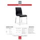 Korson Furniture Max Black Side Chair-2