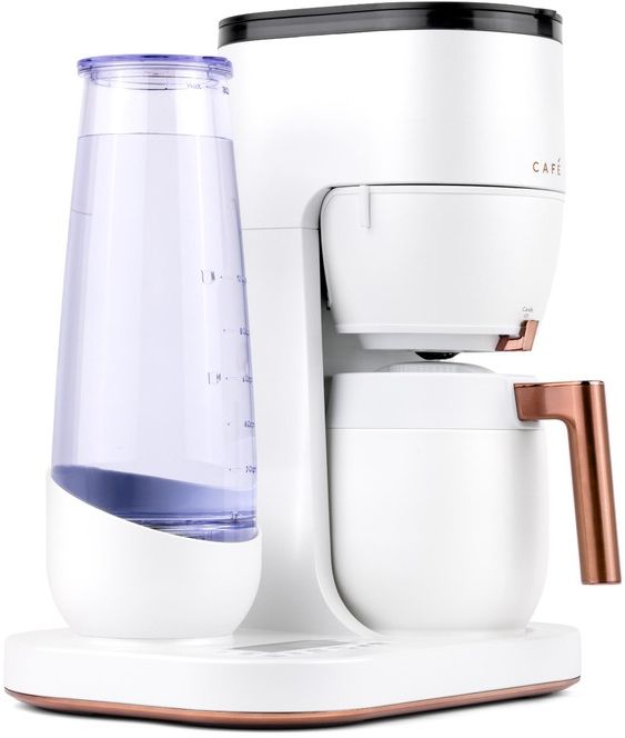 Café™ 15" Matte White Specialty Countertop Coffee Maker-1
