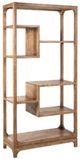 Nest Home Collections Morgan Natural Gray Etagere-0