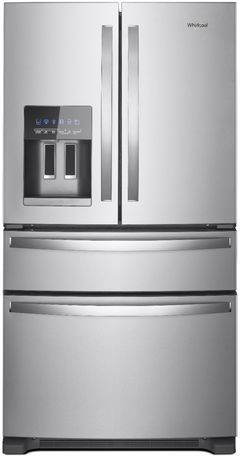 Whirlpool® 36 in. 24.5 Cu. Ft. Fingerprint Resistant Stainless Steel French Door Refrigerator