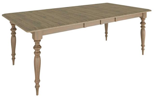Country View Woodworking Customizable Kingman 72" Hickory Top Dining Table-0