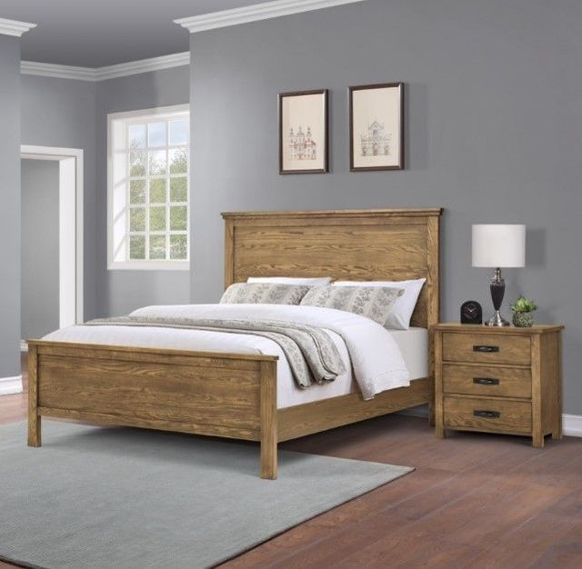 Winners Only® Cumberland Medium Brown Nightstand-1