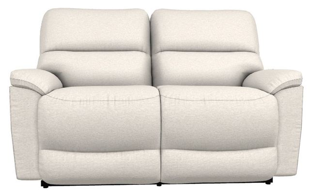 La-Z-Boy® Brooks Oyster Power Reclining Loveseat with Headrest and Lumbar-1
