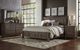 Daniel's Amish® Lewiston 4-Piece Sandelwood Queen Sleigh Bed Set-0