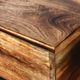 Inspire™ Ojas Natural Burnt Accent Table with Black Base-4