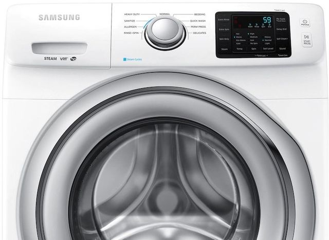 Samsung 4.2 Cu. Ft. White Front Load Washer-2