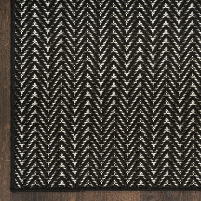 Nourison Home™ Horizon Black 5'x7' Style 2 Area Rug-3