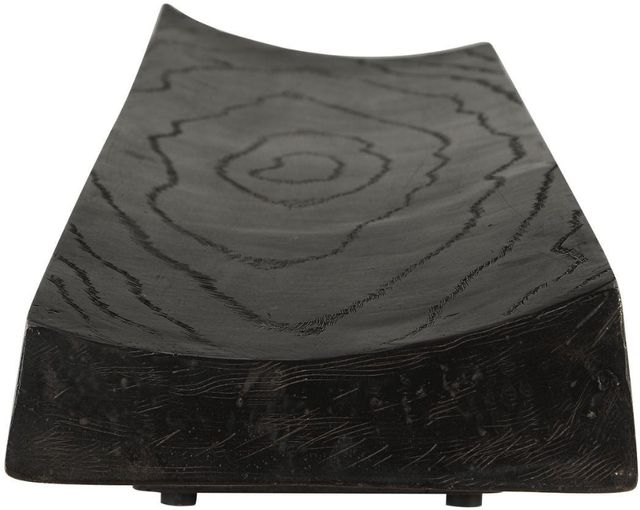 Uttermost® Ciaran Black Indoor-Outdoor Wooden Tray-4