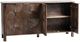 Classic Home Lina Kona Brown 4-Door Cabinet-2