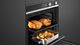 Fisher & Paykel 24" Brushed Stainless Steel with Black Glass Electric Built In Single Oven-3