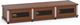 Salamander Designs® Synergy Model 133 AV Cabinet-Dark Cherry/Aluminum-0