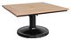CabanaCoast® Customizable Skye Aluminum/Wooden 32" Outdoor Square Pedestal Coffee Table-0
