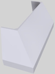 Vent-A-Hood® Designer Series 66" White Wall Mounted Range Hood-4