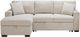 Homelegance® Pompano 2-Piece Beige Left-Arm Facing Pull-out Sleeper Sectional and Chaise-2