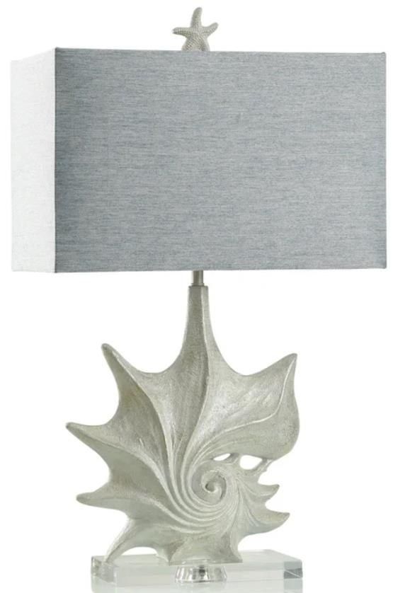Stylecraft Gray/Light Gray Table Lamp -0