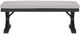 Signature Design by Ashley® Beachcroft Black/Light Gray Aluminum/Fabric/Resin Outdoor Bench-1
