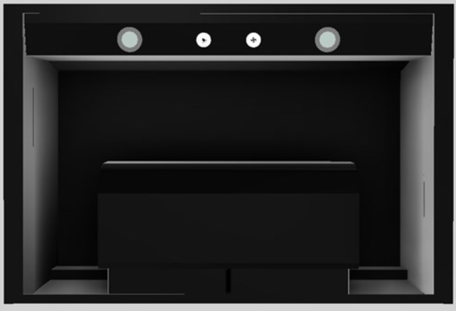 Vent-A-Hood® Designer Series 36" Black Wall Mounted Range Hood-3