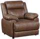 Coaster® Ellington Dark Brown Upholstered Padded Arm Accent Chair-0